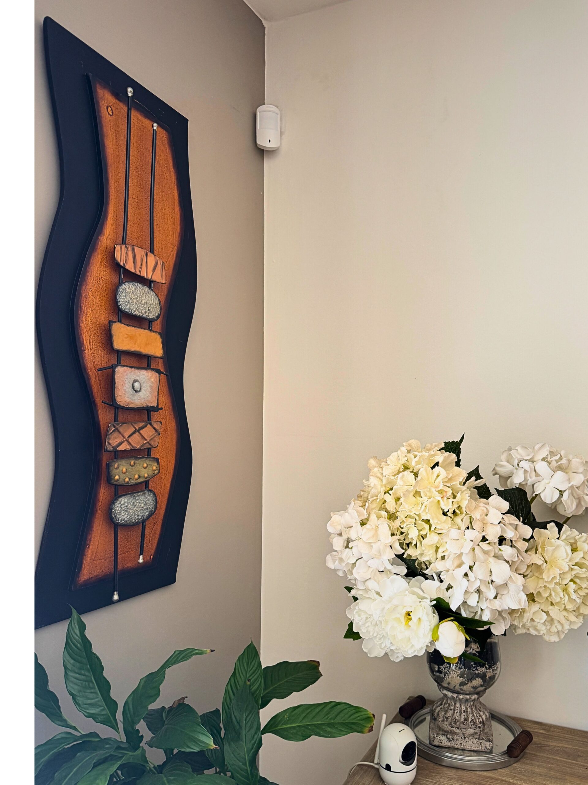 Villa à Marseille avec 1 détecteur volumétrique à l'intérieur posé par Objectif Sécurité.